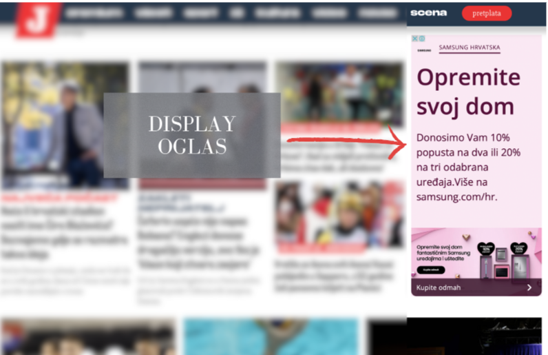 display oglasi primjer
